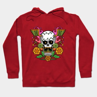 Sunflower Skull Hoodie